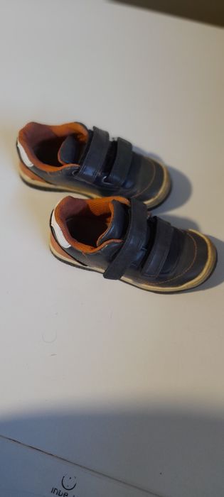 Buty chłopięce skórzane