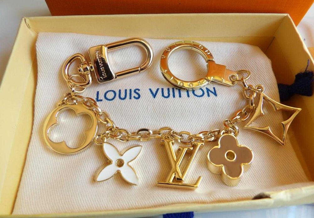 Louis Vuitton luksusowy brelok do torebki