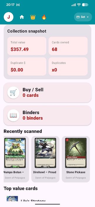Bulk de 84 cartas Palworld