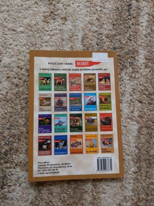 Chomik syryjski książka o gryzoniach chomikach Gorazdowski