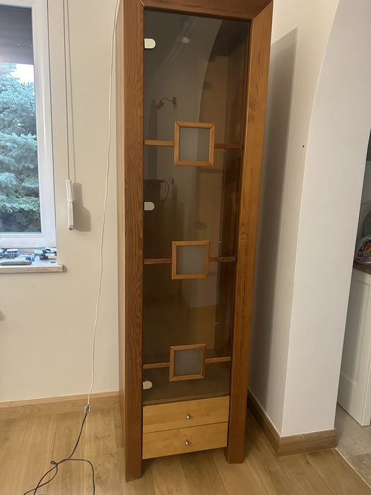 Zestaw mebli sosnowych 4 elementowy