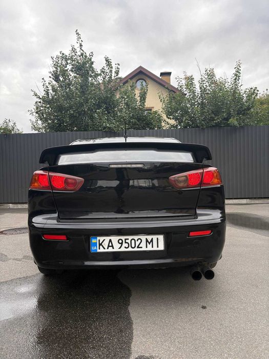 Lancer X 2.0 АКПП+ГБО чорний