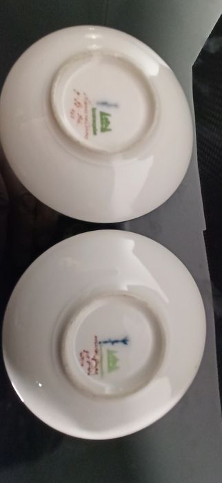 Królewska Maufaktura. Porcelany Berlin Talerzyk Adler Berchtesgaden