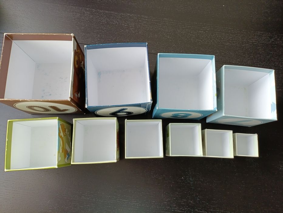 Wieża, sorter kartonowa