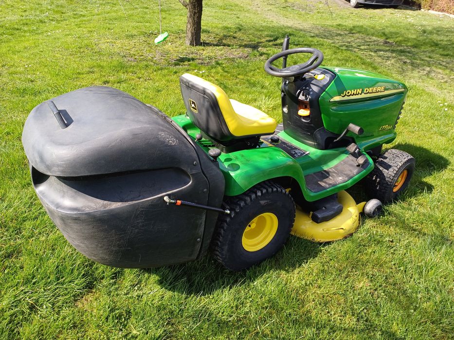 Kosiarka traktorek john deere ltr166 Silnik 2cylindry pompą oleju