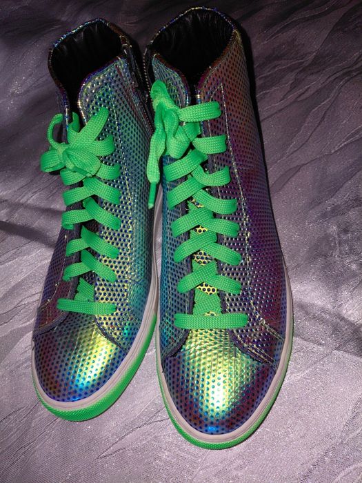 P 1 Damskie buty od projektanta br.41 Hologram