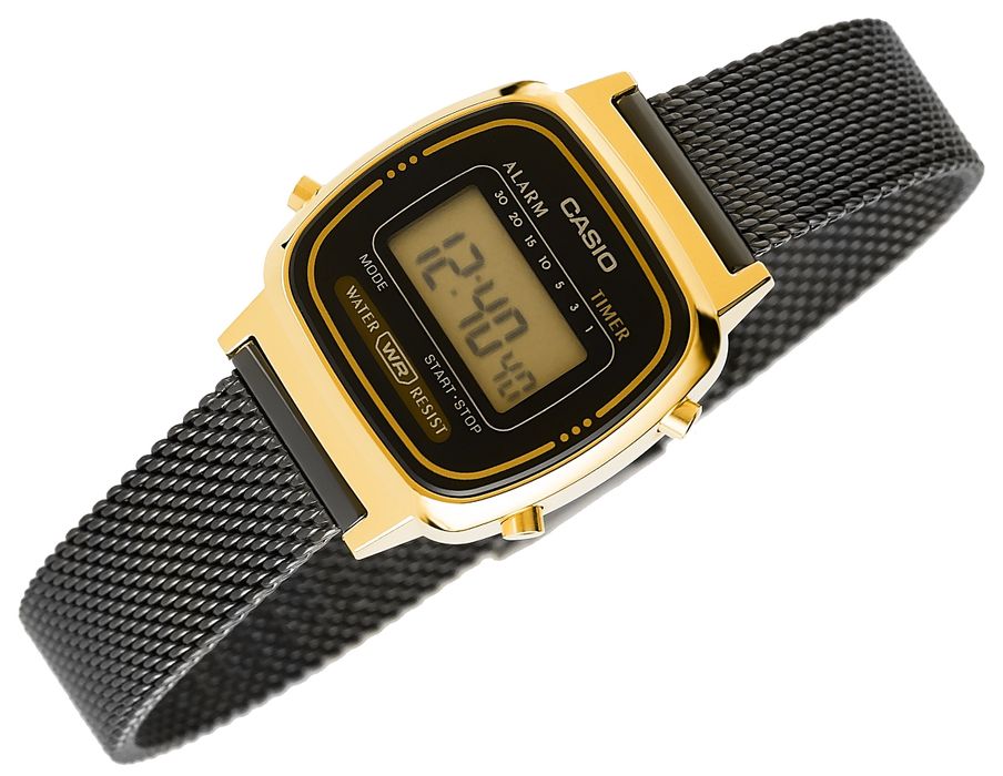 zegarek damski casio la670wemb-1df + box