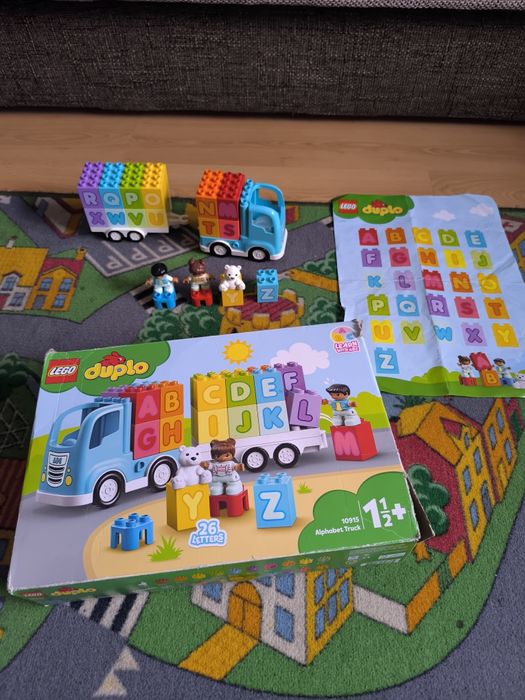 Lego Duplo 10915 Ciężarówka z alfabetem Samochód