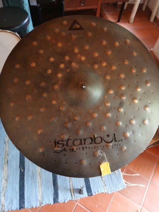 Bateria  yamaha bop kit com pratos Istambul Agop xist dry dark.
