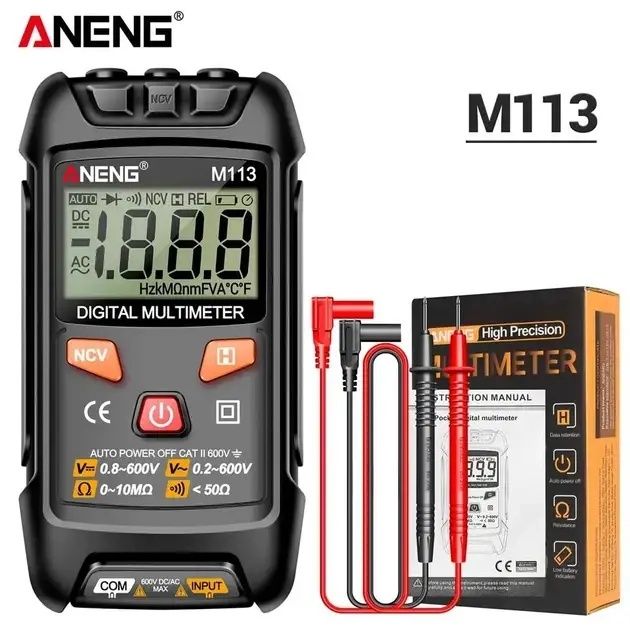 Мультиметр цифровий автоматичний ANENG М113