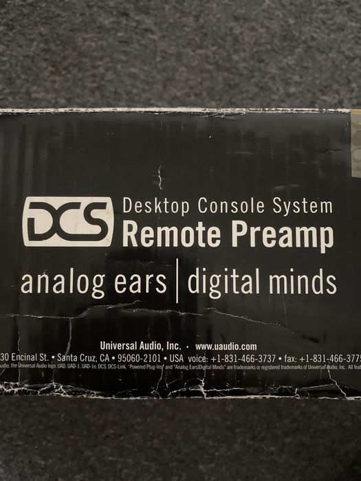 Universal Audio preamp DCS stereo + odsłuch bezlatencyjny