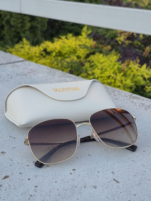Жіночі квадратні сонцезахисні окуляри Valentino VA2046 (Оригінал, Італія)