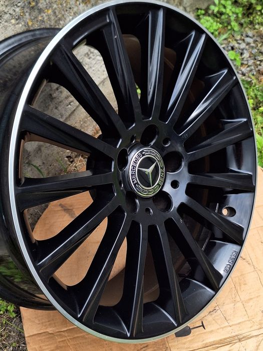 Чорні диски R18 Mercedes  GLE GLC E clas w212 w213 Vito V clas w447