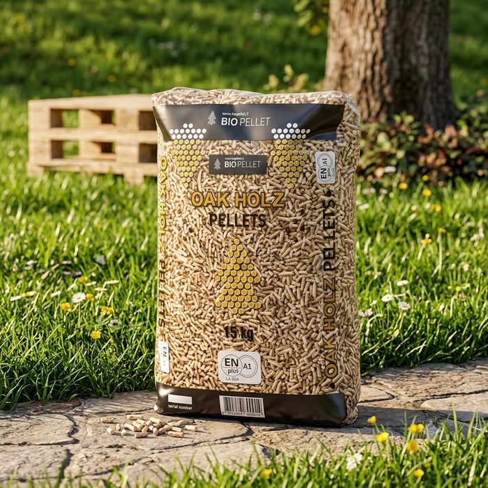 Pellet dębowo OAK  Olczyk pellet Rezult Pellet Joker