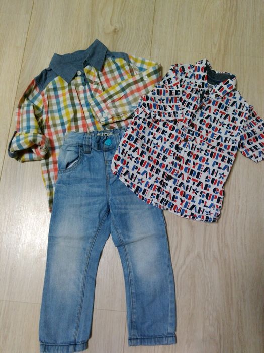 Комплект джинси и реглан рубашка сорочка теніска
