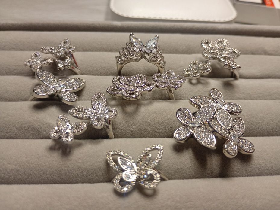 Колечки в стиле Graff