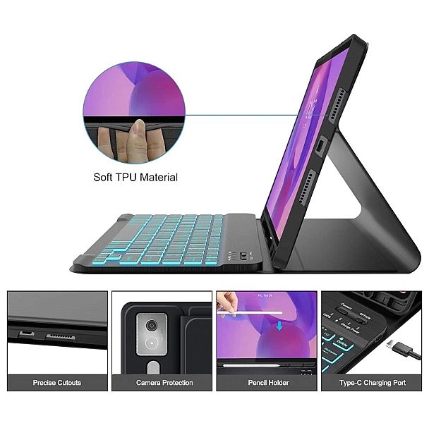 Tech-Protect Sc Pen + Keyboard Lenovo Idea Tab Pro / Pro Mt 12.7 Tb-37