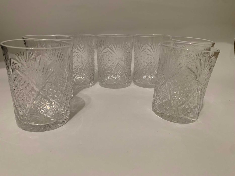 Хрустальные стаканы СССР  6 шт.