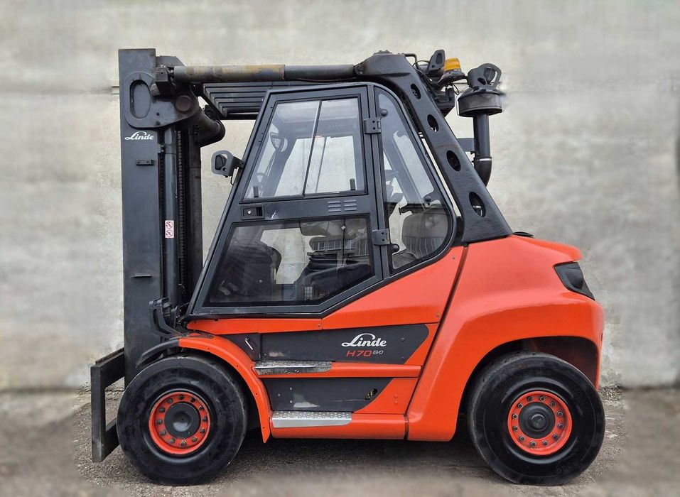 Linde H70D 2019r • DIESEL • 4 sekcje • wózek widłowy • leasing • FILM