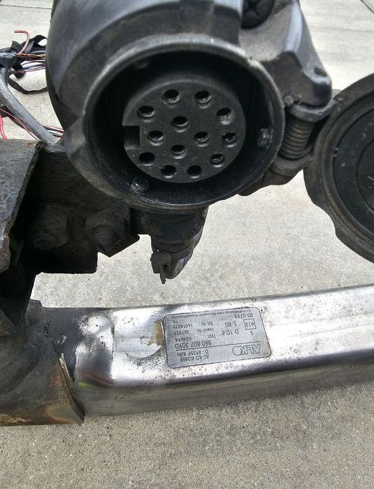 Hak Audi A4 B6 B7 Alko moduł Westfalia