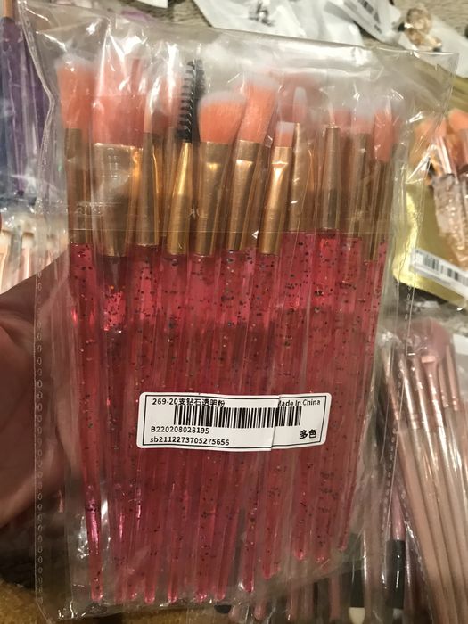 Conjunto pinceis Maquilhagem