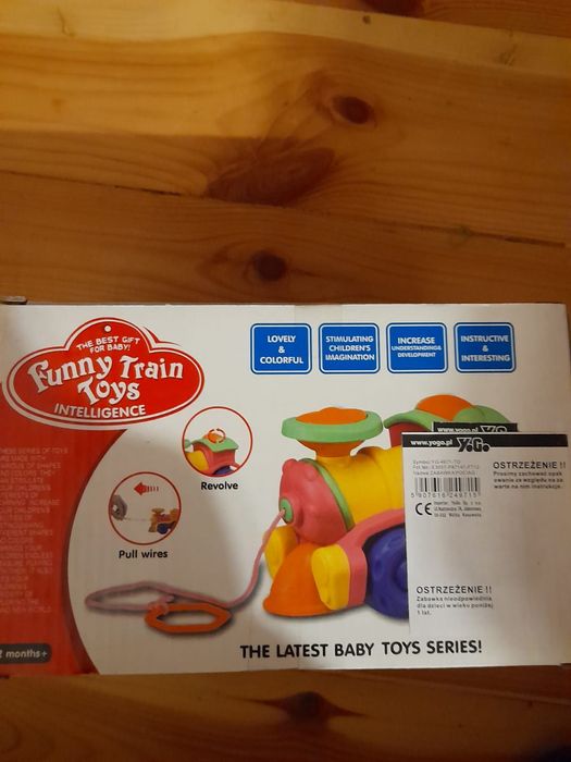 Pociąg zabawka dla dzieci