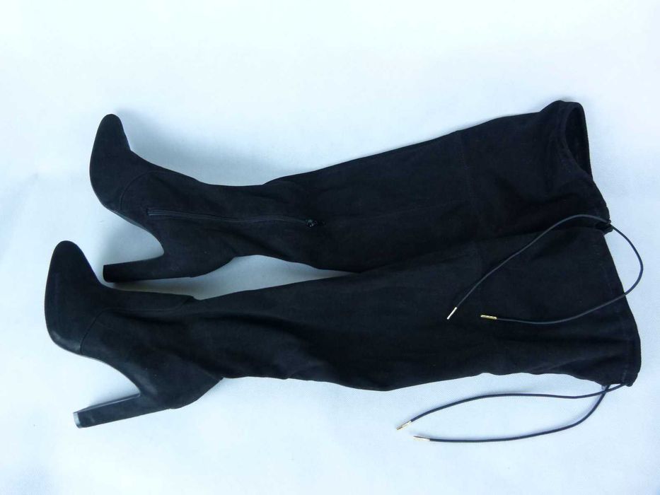Justfab zamszowe kozaki za kolana UK 6 / EU 38,5
