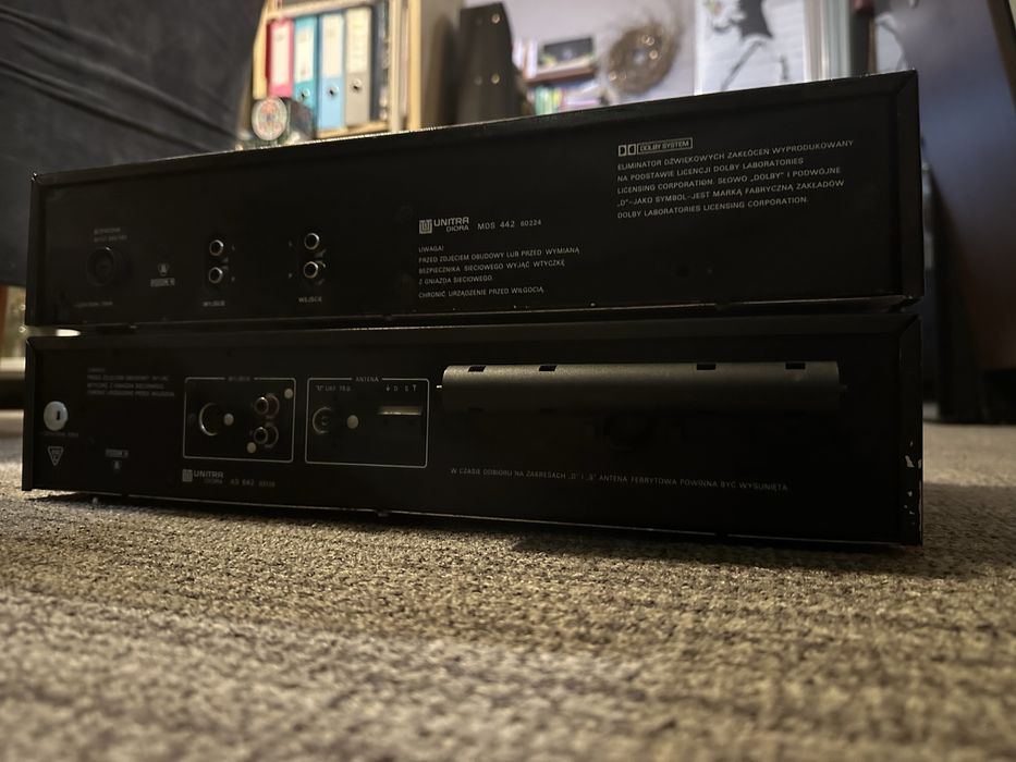 Unitra Magnetofon MDS442 / TUNER AS642 / wieża komplet