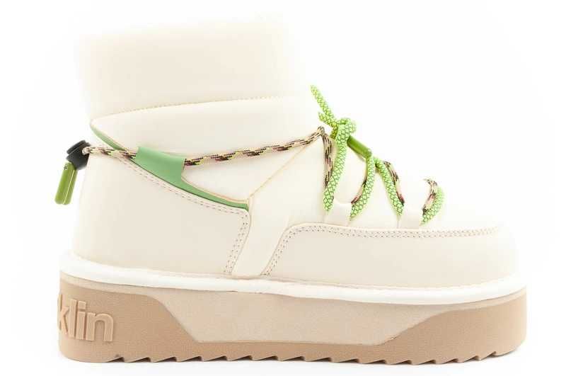 Buty śniegowce zimowe D.Franklin futerko ocieplane botki r. 36-41