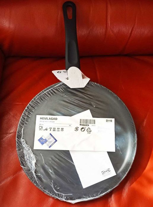 IKEA HEMLAGAD ХЕМЛАГАД, сковорода для млинців, 25 см IKEA 304.679.59