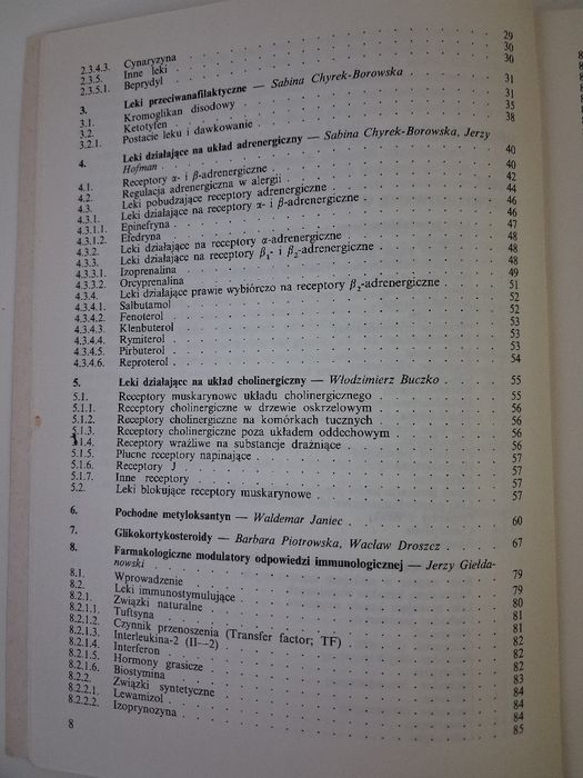 Farmakoterapia chorób alergicznych - Chyrek-Borowska, Wiśniewska
