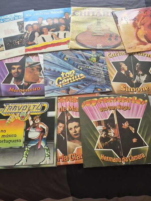 Lote 10 discos de Vinyl