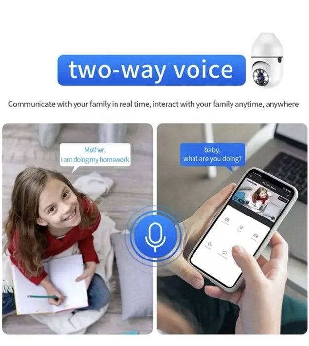 Камера CAMERA SMART IP лампочка