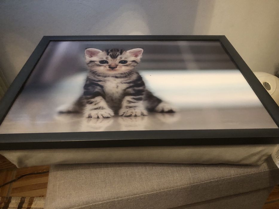 Tabuleiro com almofada