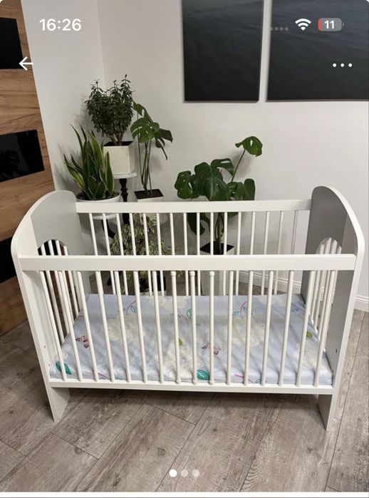 Łóżeczko dzieciece klupś nel serce