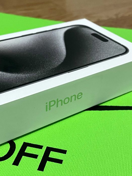 iPhone 15 Pro 128 GB lacrado e novo