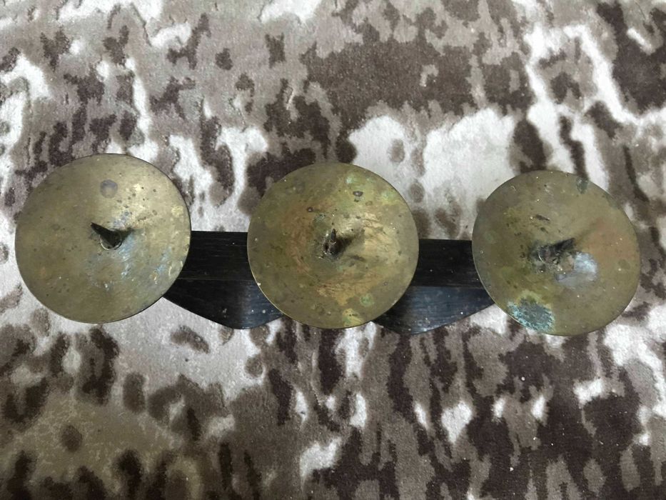 Підсвічник металевий верх латунь