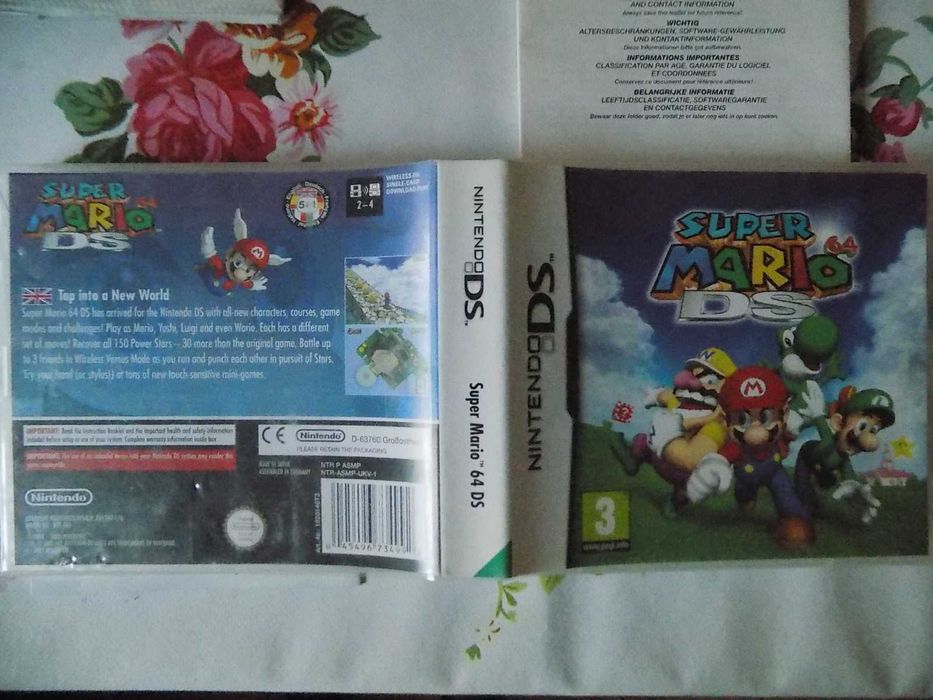 Super Mario 64 DS na Nintendo DS, DSi, 3DS 3DS XL, New 2DS, New 3DS XL