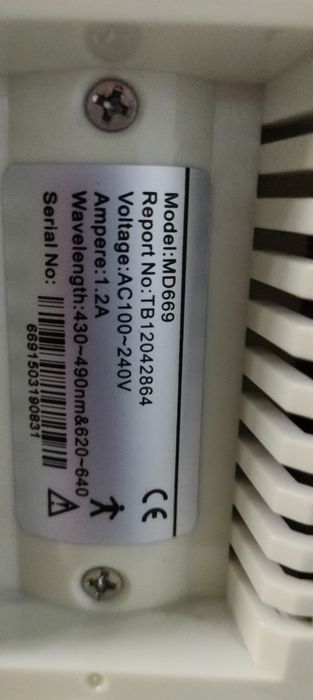 Lampa LED do wybielania zębów