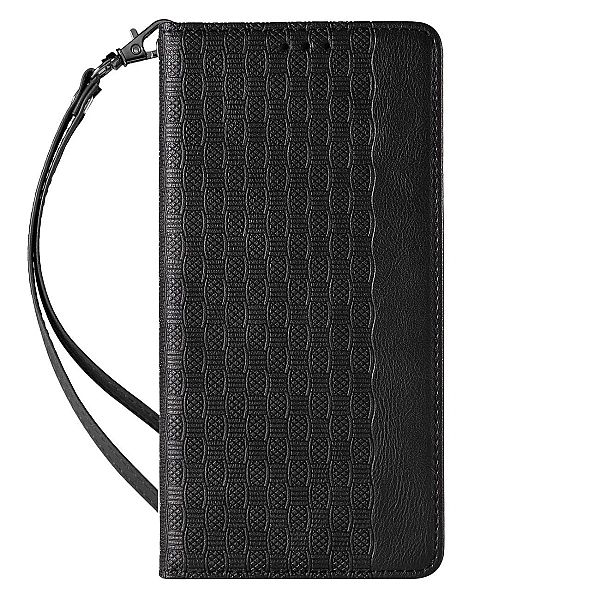 Magnet Strap Case etui Samsung Galaxy S23 Ultra pokrowiec z klapką por