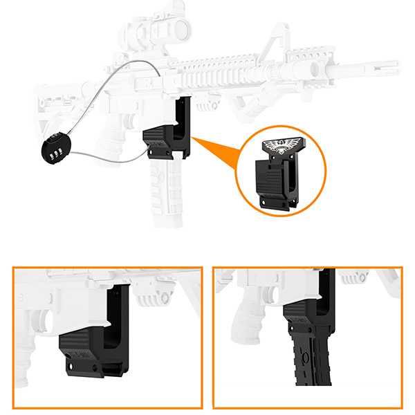 Кріплення на стіну для карабанів AR-15 / M4 / M16