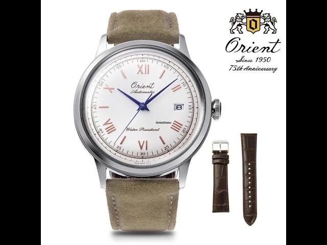 Японський годинник Orient Bambino 75th anniversary
