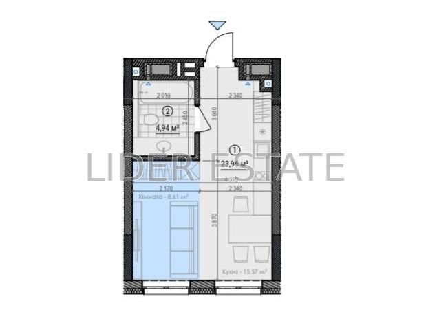Проджаж смарт-квартири. Бізнес-клас. вул Бабʼяка.
