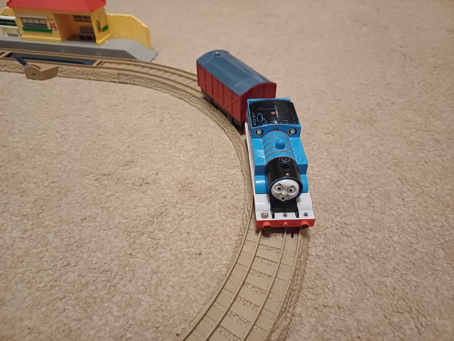 Tomek i przyjaciele zestaw Pracowity dzień Tomka - Tomek i 2 wagony