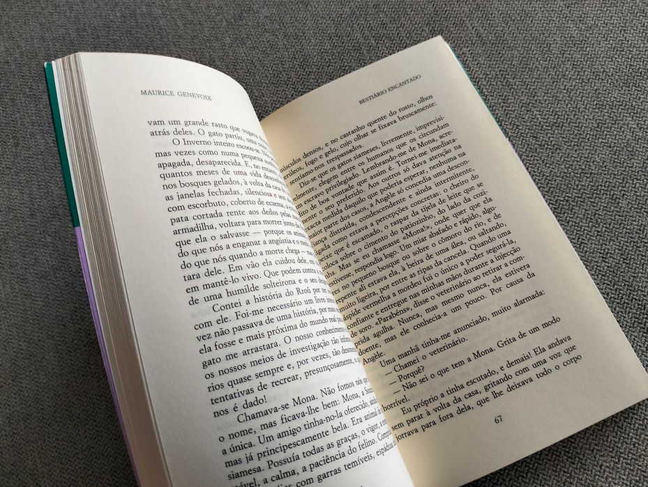 Livro "Bestiário encantado" de Maurice Genevoix