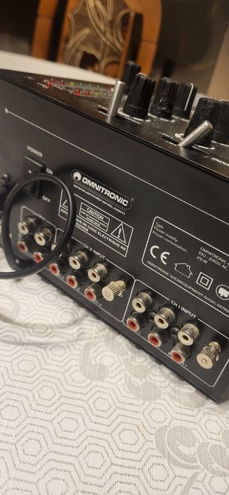 Omnitronic PM-222 mikser DJ Mixer 2