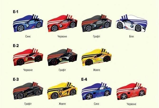 Кровать машина з матрасом/ліжко машина/диван авто/Безкоштовна доставка