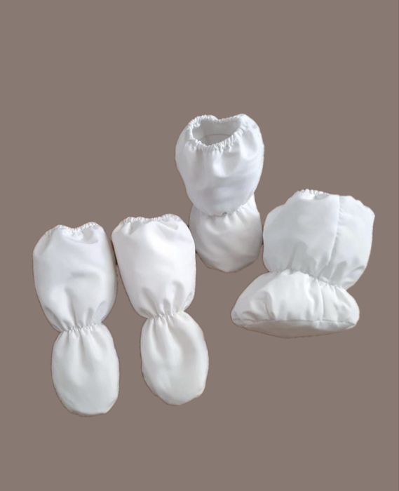 Зимовий комбінезон конверт reima 68-74 + пінетки та краги