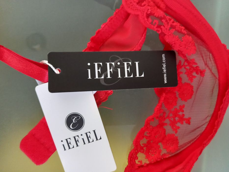 Biustonosz iefiel czerwony L
