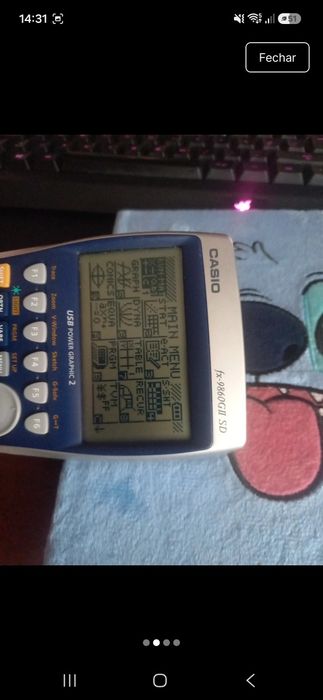 Calculadora gráfica Casio